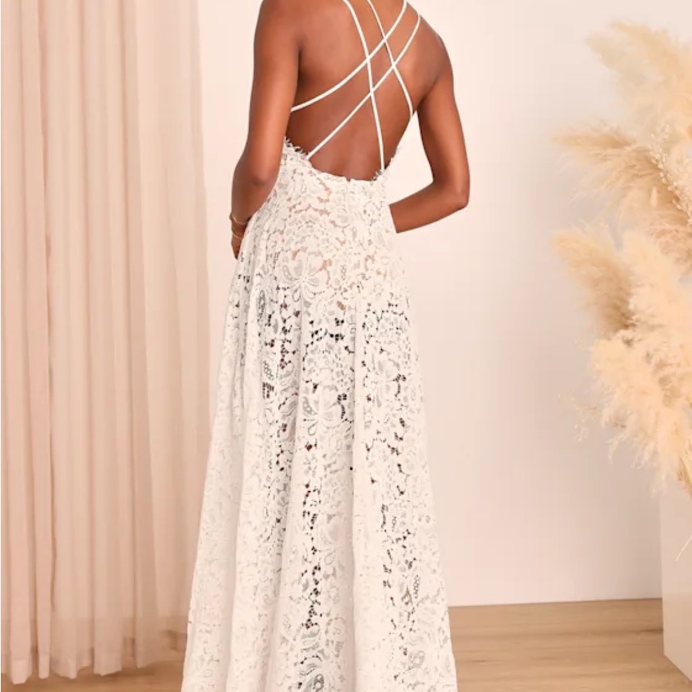 Lulus Wedding Dress - Picture 3 of 3